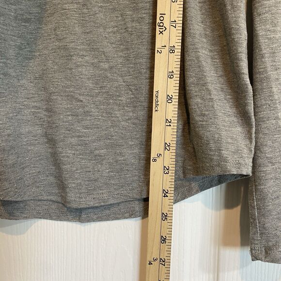 The Nike Tee long sleeve womens grey sz S athleisure casual soft - Picture 6 of 7